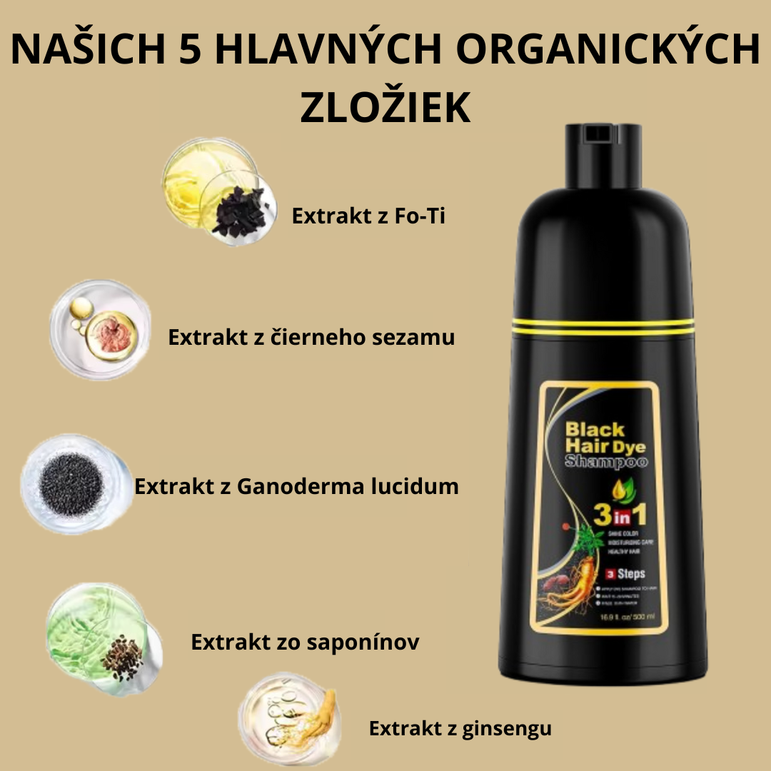 Nova Hair - Šampón na okamžité farbenie