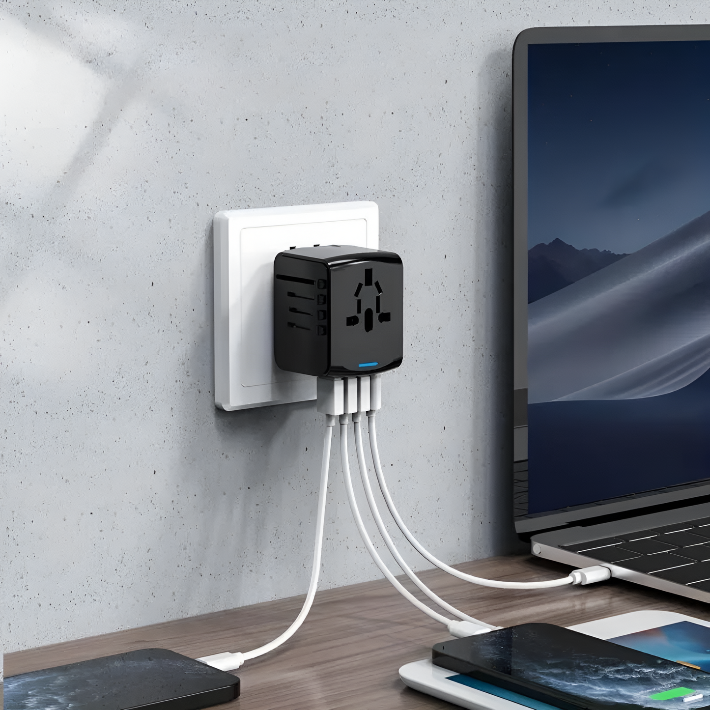 Adaptador universal de viaje