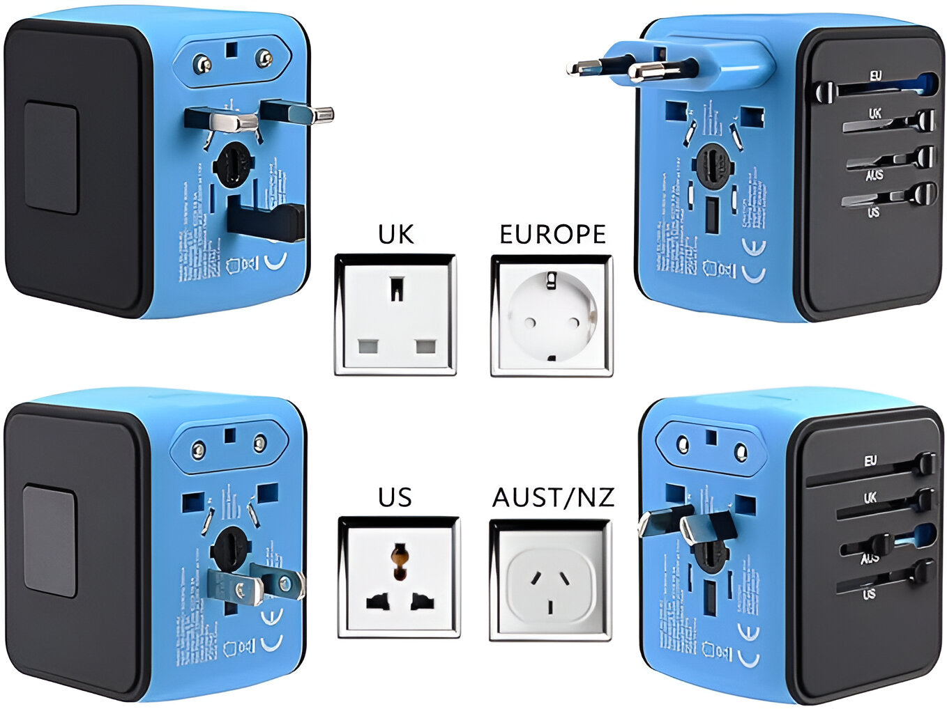 Adaptador universal de viaje